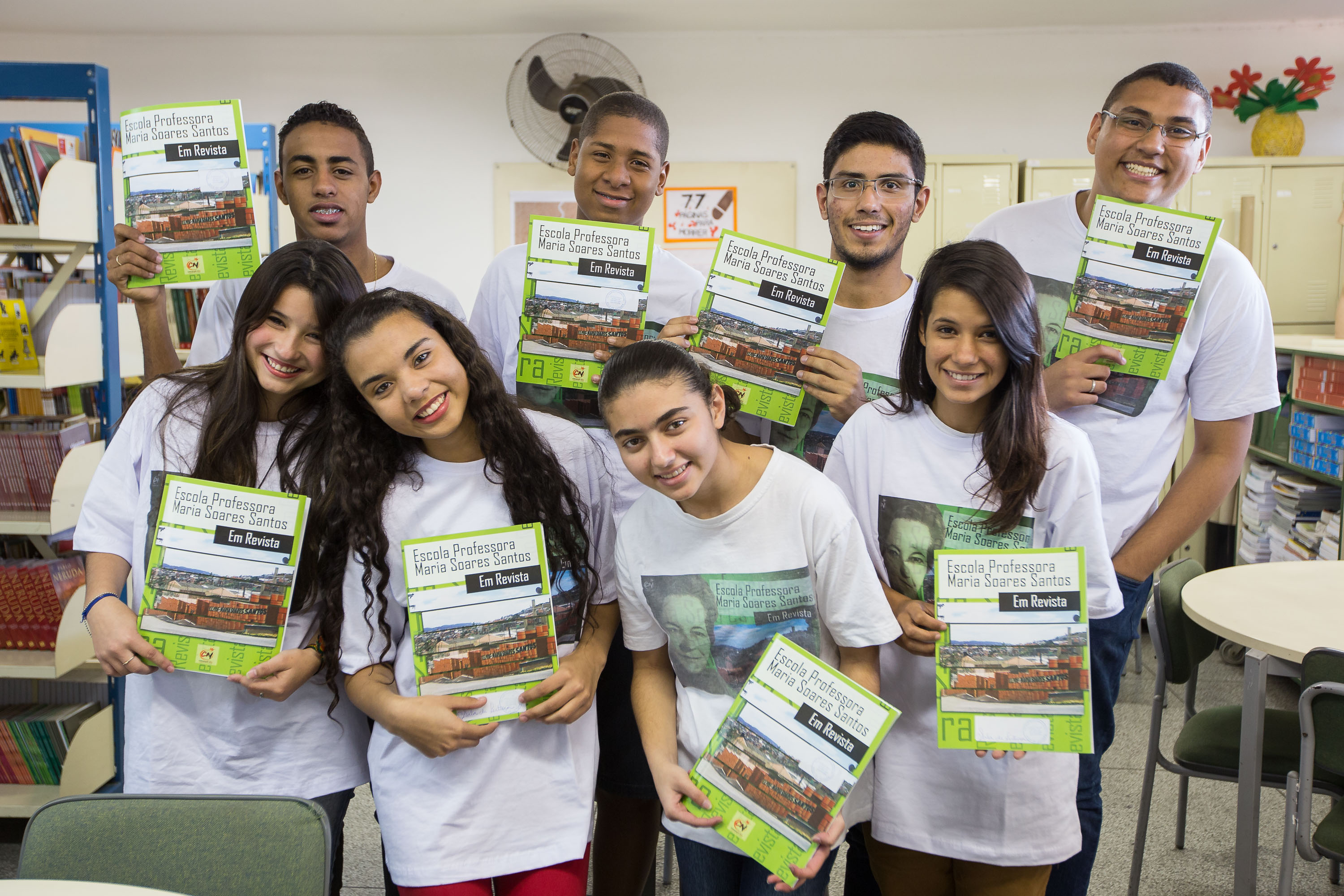 Alunos de Itapevi resgatam história da escola por meio de revista - Secretaria da Educação do Estado de São Paulo