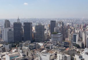 Mirante do Banespa é opção turística, em São Paulo