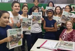 Extra! Extra! Jornalistas mirins estreitam laços entre escola e comunidade