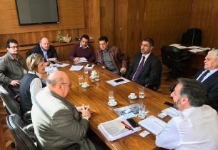 João Cury recebe secretários de Estado para reafirmar parcerias