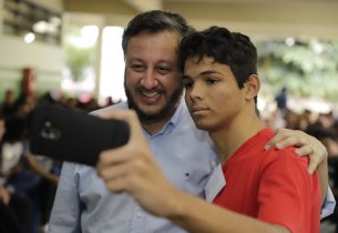 João Cury se reúne com alunos de São José do Rio Preto