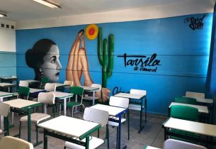 Em Guarulhos, grafites empolgam e incentivam aprendizado dos alunos