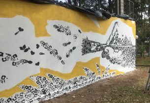 Mural e vídeos: como os grêmios estudantis divulgaram a rematrícula 2020