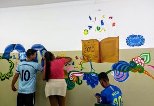 Projeto “Minha Sala + Bonita” transforma escola em espaço de arte e reflexão