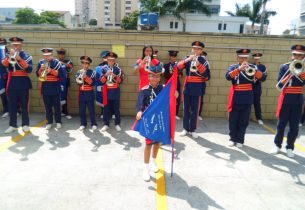 Banda Marcial de escola em Osasco encerra ano cheio de atividades