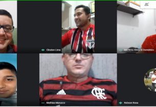 Escola do Vale do Paraíba cria bate papo online sobre futebol para motivar alunos em isolamento social