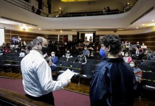 Rossieli recebe lideranças estudantis para debater temas educacionais