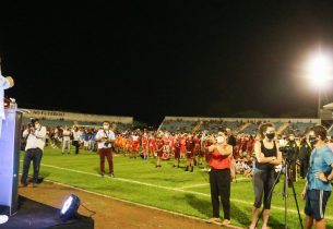 Secretário Estadual da Educação prestigia abertura da Copa São Carlos de Futebol Jr “Sanca Cup 2022”