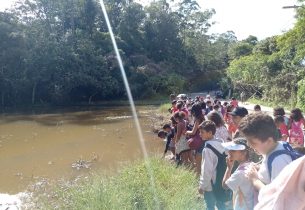 Dia Mundial da Água: Escola Estadual visita Guarapiranga em excursão sobre preservação ambiental