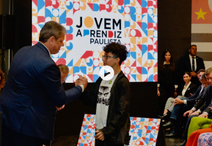 Governo de SP lança programa Jovem Aprendiz Paulista; confira o vídeo