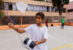 Pipas da paz: Alunos da capital organizam evento para celebrar o Dia da Convivência em Paz