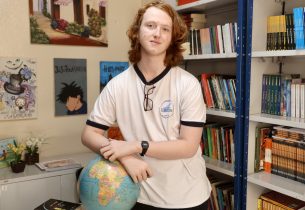 Aluno da região Central é o primeiro colocado na classificação de alunos intercambistas do Prontos pro Mundo