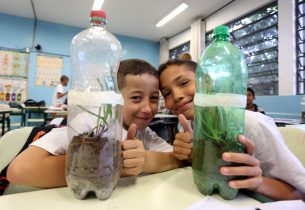 Alunos finalistas do Prêmio Zayed reforçam compromisso com a sustentabilidade