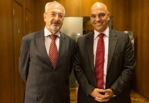 Secretário se reúne com Alexandre Moraes