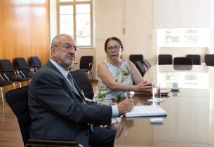 José Renato Nalini se reúne com equipe da Secretaria de Planejamento e Gestão