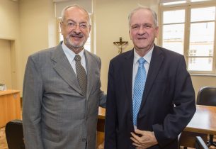 Secretário da educação recebeu em seu gabinete reitor da Universidade de São Paulo