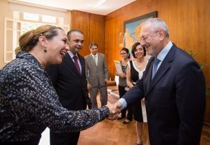 José Renato Nalini recebe secretário de Turismo de São Paulo