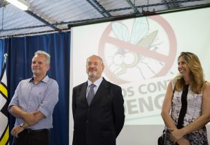 Evento de combate ao Aedes aegypti na E.E. Milton da Silva Rodrigues