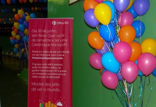 Microsoft realiza festa em escola campeã da campanha “Vai Baixar a Festa”