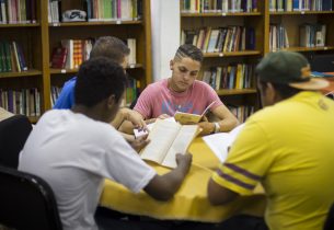 Clube de Leitura em escola estadual
