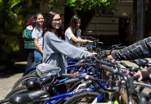 #HoraVerdeSP: alunos trocam transporte urbano por bicicletas