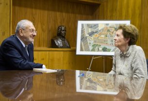 Secretário recebe professora