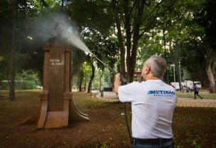 Nalini participa de ação do Programa “São Paulo Cidade Linda”, na Praça da República