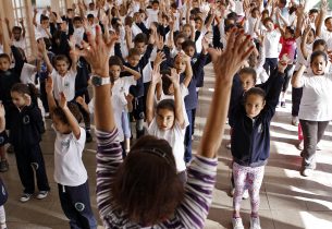 Alunos de escolas estaduais de 586 cidades fazem exercícios físicos no Dia do Desafio