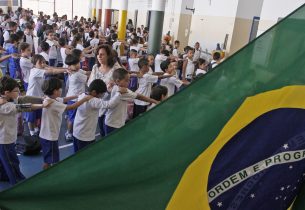 ‘Agita Galera’ quebra a rotina de alunos da rede estadual com atividades voltadas à saúde