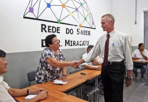 Diretoria de Ensino de Miracatu recebe secretário