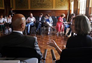 Comitiva do Ministério da Educação da Holanda visita a Secretaria da Educação