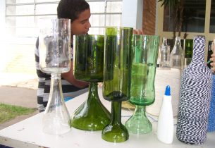 Projeto em Francisco Morato mistura reciclagem e jardim sensorial para promover inclusão