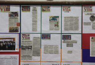 Estudantes transformam sala de aula em redação e escrevem para jornal do bairro