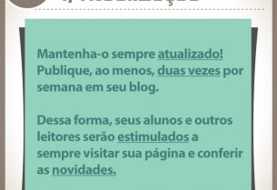 Dicas para o professor blogueiro